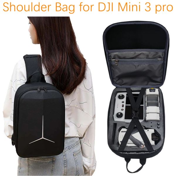 Adattanti BASSE CHE PER DJI Mini 3 Pro Case impermeabile per Accessori Bagpack Compact DJI RC Remote Controller