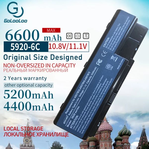 Батареи Golooloo 6cell Ноутбук AS07B31 для Acer Aspire 5230 5310 5315 5330 5520 5530G 5710 5715Z 5739 5720 5730ZG 5920 5920G 5930