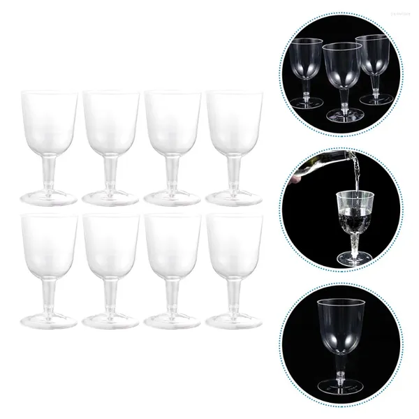 Einwegbecher Strohhalm Wasserbecher Brille Hochzeit Champagner Flöten Plastikpartys Bier Tasse Glitzer