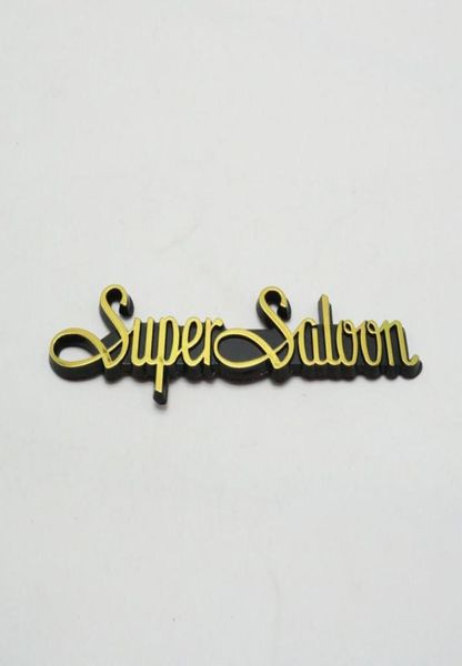 Para Crown 1979-1983 Super Saloon Emblem Carro Car Fender Fender Badge Logo Sticker Decal Namendplate9346217