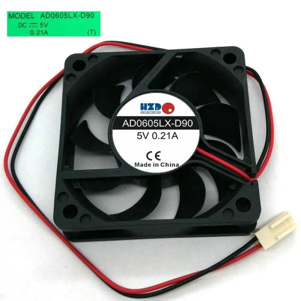 Pads Adda AD0605LXD90 DC5V 0,21A 60x60x15mm 2lines для Dahua DVR NVR VCR Box Fan