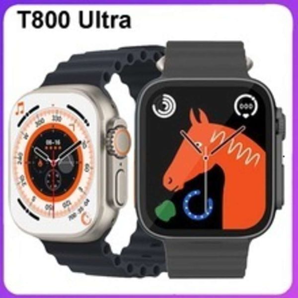 Neue T800 Ultra Bluetooth Call Heart Frequenz und Blutdrucküberwachung English Smartwatch