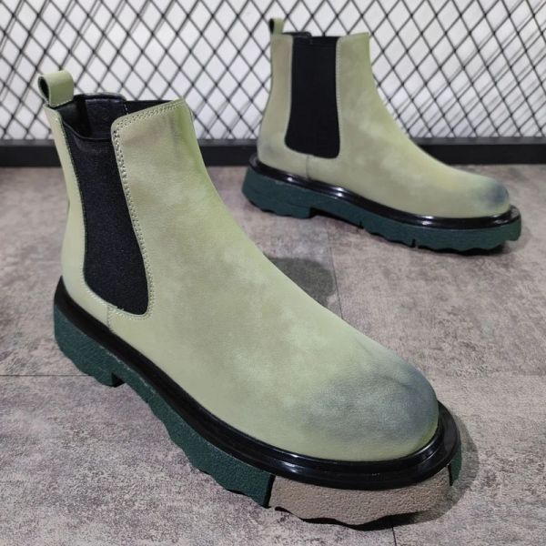 Botas de inverno botas, além de sapatos de algodão Veet Hightop Hight Men Boots