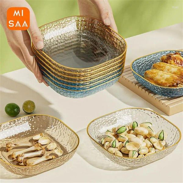 Piatti di snack piastra per biscotti multiuso set di idee regalo deluxe alla moda tendenza frutta soggiorno moderno