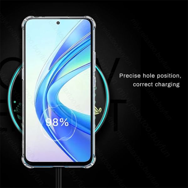 Clear Airbags TPU Soft Case für Honor x7B 4G Kamera schützen Schockdopfer Coque auf Honorx7b Honer x 7b x7 b 4g clk-lx1 6.8 