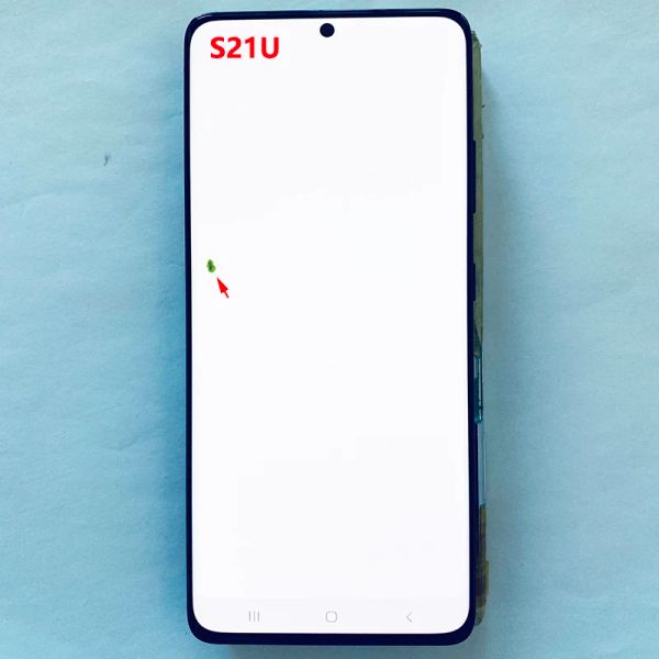 Super Amoled Scratch Glass рама хорошо работает для Samsung S21 Ultra 5G G998 G998B ЖК -дисплей.