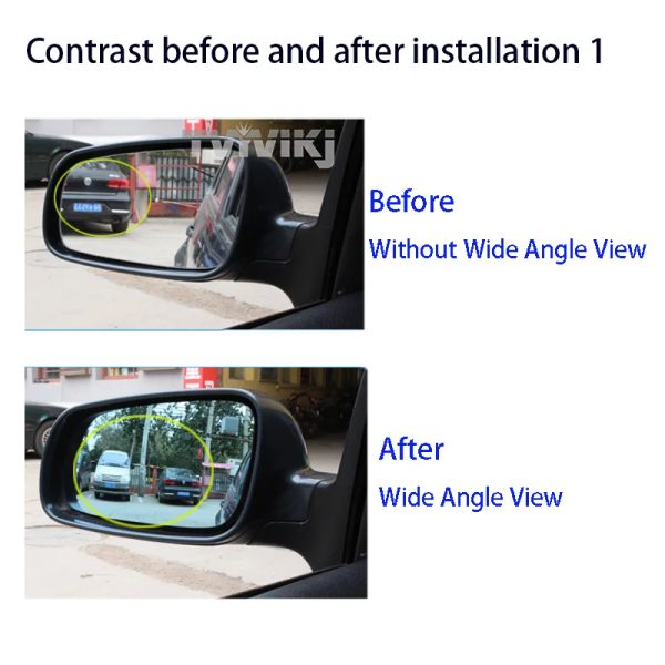 1 par 2pcs lateral lateral aquecido espelho azul lente de vidro azul para o Land Rover Range Rover Sport 2010-2013 Vista de grande angular anti-brilho