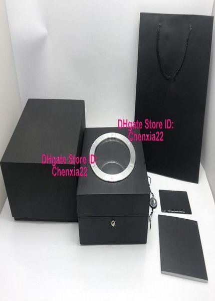 Scatole di orologi di lusso Scatola orologi neri Scatole trasparenti H originale Box per orologio per LSL9013 SPOTTO SPOTTO BOX64447085 di alta qualità