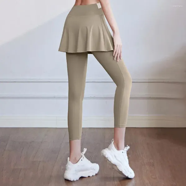 Pantaloni attivi leggings fananabili fanatici yoga in vita alta con pantaloni gonfie al calo