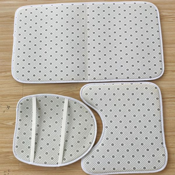 Set di tende da doccia stampata in tigre bianca di lusso 3D con 12 ganci animali da bagno tappetino da bagno cover del coperchio del coperchio per la casa set di decorazioni da cucina