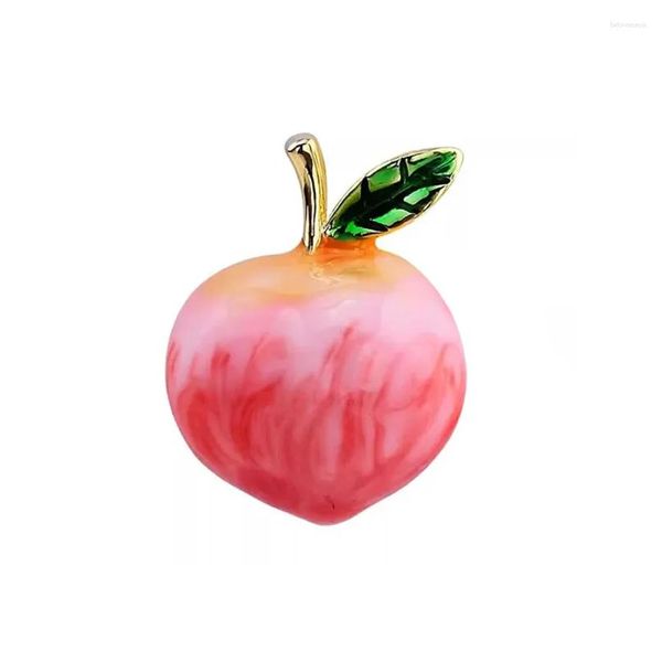 Pins Spettame carino per spillo da frutta set mini battito ciliegio mango pomodoro durian arancione arancione peach arancione personalizzato decoro in lega smalta dr dh741