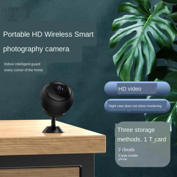 1080p HD WiFi Network Camera Wireless Night Vision Remote Home Security interno Small Surveillance Camera per Camera della visione notturna wireless