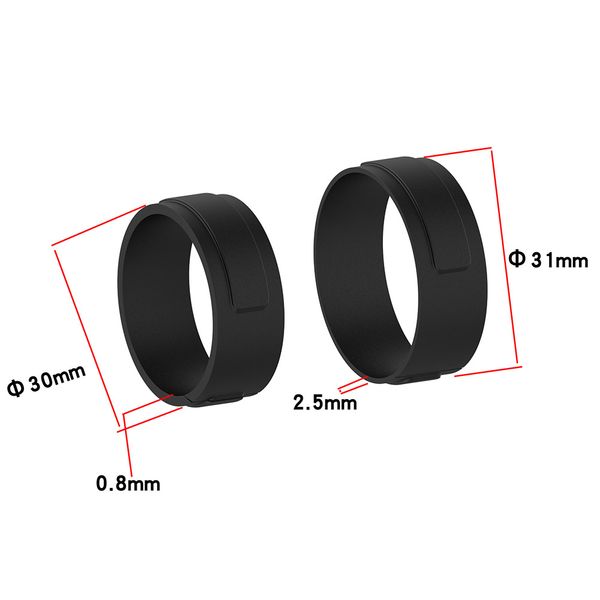 1-5pcs de bicicleta com suporte de luz traseira à prova de choque de tráfego à prova de traseira Adaptador anti-esqui para Garmin Varia Radar Taillond Acessório