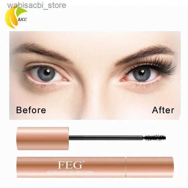 Mascara einzigartige Wimpern wasserdichtes Volumen Veganer Augenwimper Bio -Veganer Handelsmarken 3d Faser FEG Mascara L49