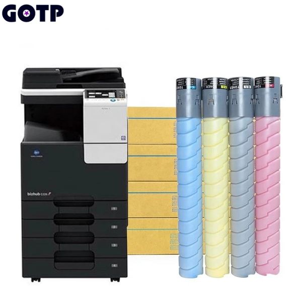 4pcs/1set per Konica Minolta Bizhub C226 C256 C266 C7222 C7226 TN223 TN224 Toner a copia a colori Cartuccia Giappone Nuova compatibile compatibile