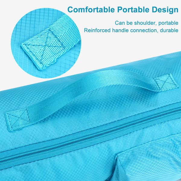 Novo bolsa de tapete de ioga com saco de esteira de cinta ajustável com bolsos de armazenamento Bolsa de ioga portátil de ioga grande