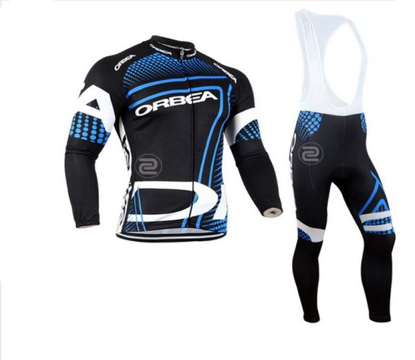 Maglie per ciclismo per pile termo invernale 2019 Set Team Set Team Pro Long Manlee Cycling Wear Ropa Maillot Invierno Ciclismo Gel Pad 57767506