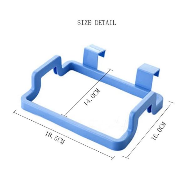 Porta della spazzatura della porta della spazzatura della porta della spazzatura della spazzatura della spazzatura della spazzatura portanti per cucine per portata di plastica Piccella gallo per appendiabiti per appendiabiti.