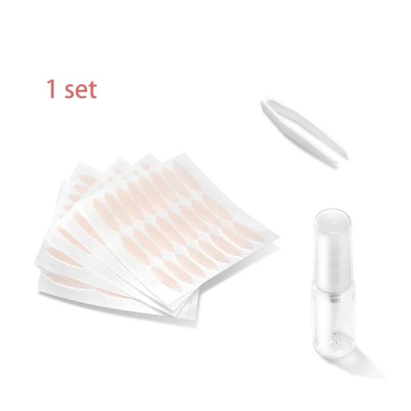 120pairs Invisible Eyelid -Aufkleber Spitze Augenhubstreifen Doppelte Augenlidbandkleber Aufkleber Augenklebeband Augenlid -Aufkleber S/L