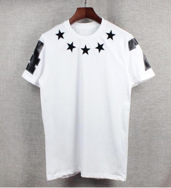 High Novel 19SS Men 4 7 Flockenstars T -Shirts T -Shirt Hip Hop Skateboard Street Baumwoll T -Shirts T -Shirts Top 33 Men039s9671627