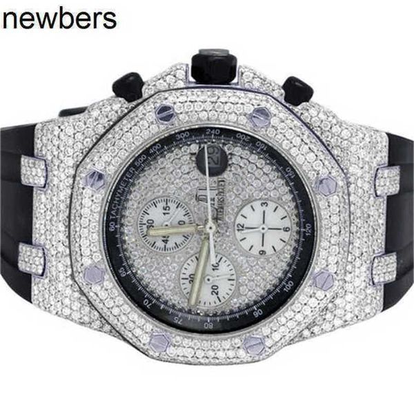 UOMINI AUDEMPIGUT APS LUSSO APS ORGHIO SWISS SWISS EPIC ROYAL OAK Offshore 42mm Elastico Diamond Orologio 12,5 Caratxoeu