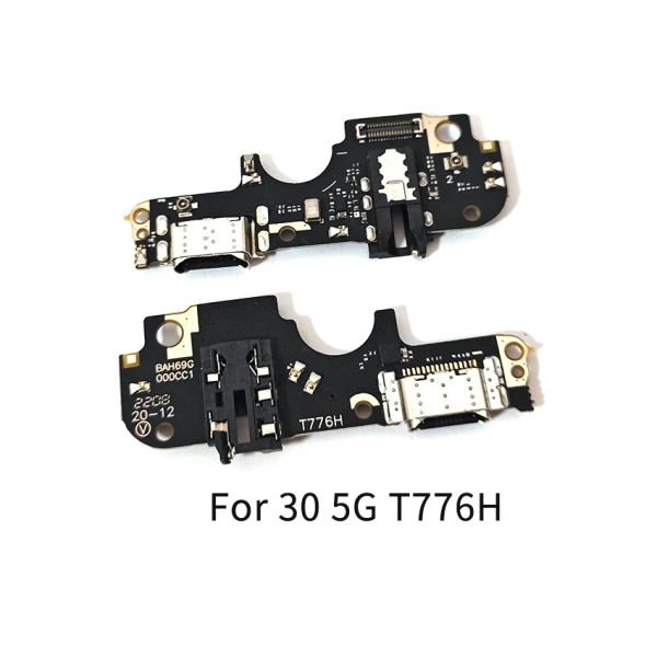 Para TCL 30SE 30E 30+ 30XE 305G Placa de carregamento USB Dock Dock Port Flex Cable Reparo Peças