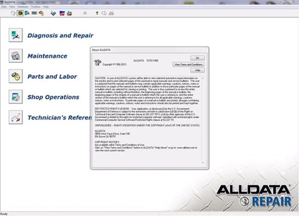 2022 Новое программное обеспечение Alldata Repair Auto Repair 10.53V Все программное обеспечение для автомобилей Data с технической поддержкой для автомобилей и грузовиков Диагностическое инструмент