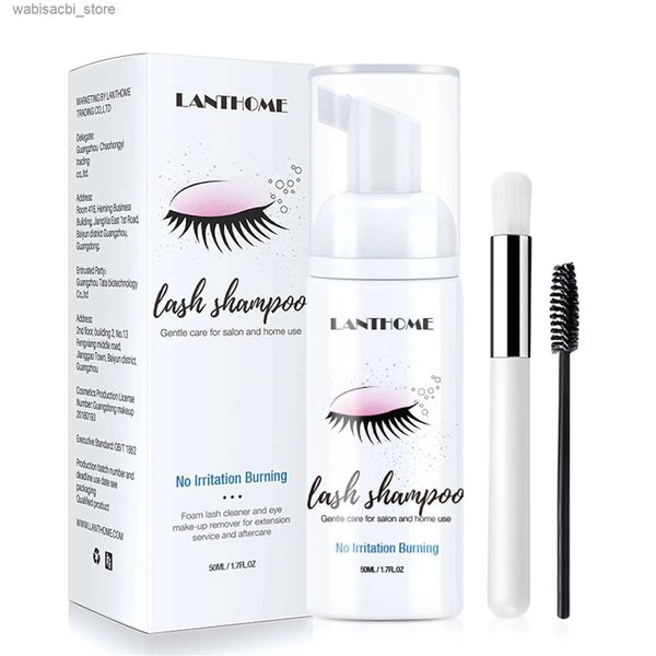 Mascara 50ml Lanthome Eylash Extension SHAMPOO SHAMPOO BISEGNO PULITO DEI PULITO DEI PULITO PER ATTRUMENTI MACCHI