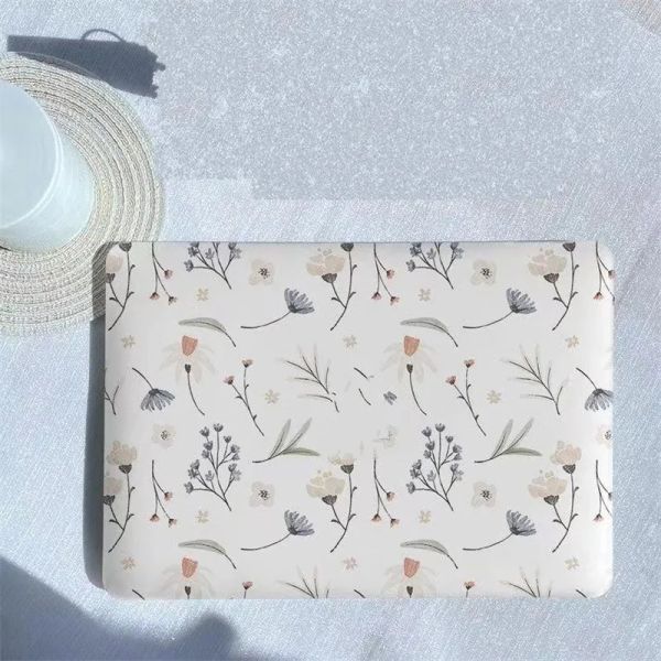 Case Spring Plant Flowers Leaf Leaf Laptop Case per MacBook Air 13 polly Pro 12 13.3 14 16 2017 2020 2021 M1 A1466 A1502 A2442 COPERCHIO A2485