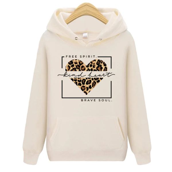 Leopard Heart Patch Brave Soul Thermal Aufkleber auf Kleidung DIY T-Shirt Mantel Freigeist Mädchen Wärme Übertragung Vinyl-Bügelflecken