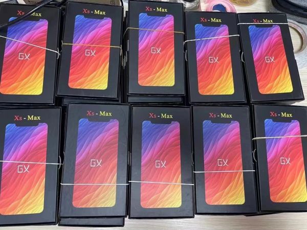 % 100 gerçek GX iPhone XS XS XS XS MAX 11 Pro 11 Pro Max 12/12 Pro 13 LCD ekran AMOLED Sayısal Montaj Değiştirme