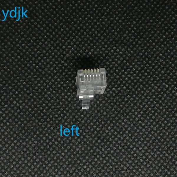 10шт/лот RJ12 разъем 6p6c правая пряжка левая пряжка кабельная штекерная головка для телефона DIY EV3 NXT