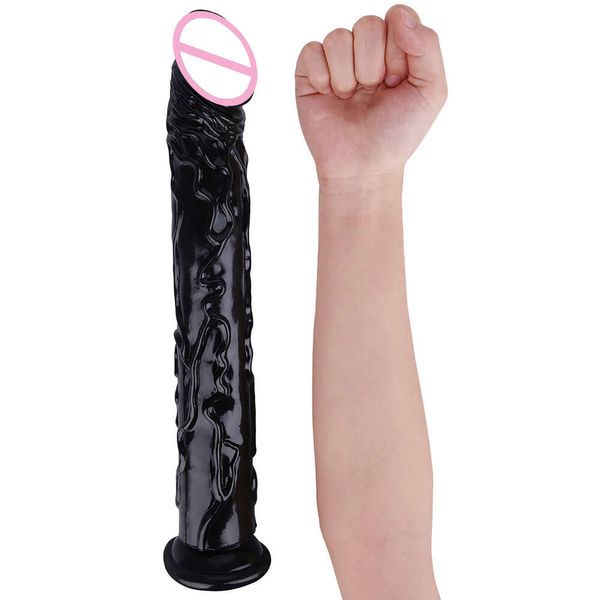 34*5cm Super Long Dildos Realistic Soft Large Dick Sexy Toys for Women Muturbation Products Enormes Phallus Anal Plug