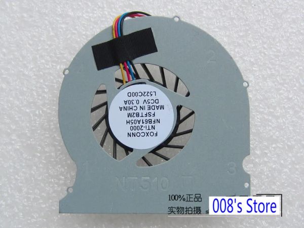 Pads New CPU Cooler Feank Feank для Foxconn NTI2000 NFB61A05H FSFTB2M NBTPCAJBOXN NTI2847 NT535 NTA3700 NT510 4 PIN -радиатор