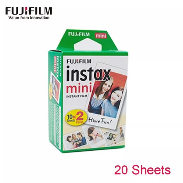 Origem Fujifilm Instax Mini Film Paper 10-100 Folhas para Fuji Instant Cremeas Instax Mini 12 11 9 40 70 90 link liplay evo