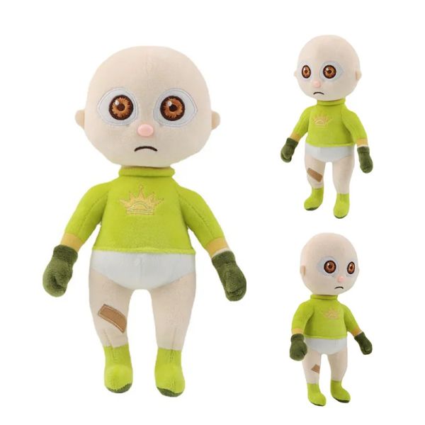 Kawaii il bambino in peluche giallo peluche 30 cm baby imbottito bambole soft game horror game plushhie baby giocattoli per bambini regali di compleanno per bambini