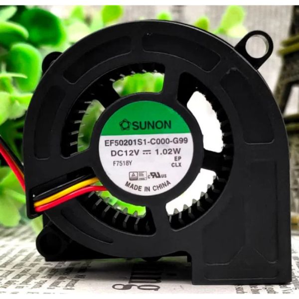 PADS NOVO FAN CPU PARA TAJUN EF50201S1C000G99 12V 1,02W MAGLEV CENTRIFUGAL TURBINE REFRIGING FAN 5020 50*50*20MM