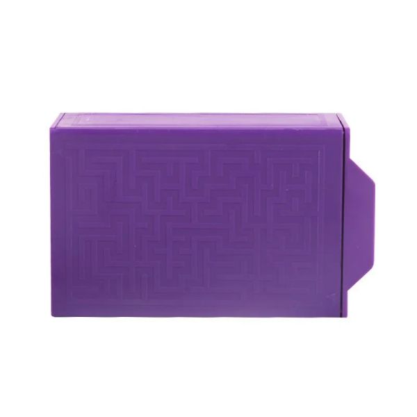 Cool Magic Purple Box verschwanden Box Puzzle Box Zaubertricks Überraschung Box Kinder Spielzeug Kinder Nahaufnahme Magic Requisiten