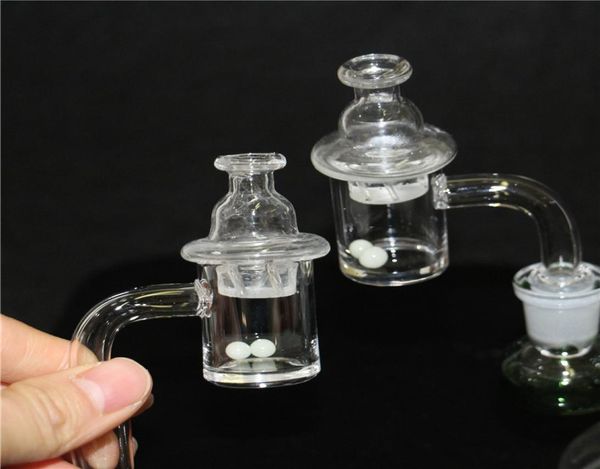 Banger di quarzo popolare con tappo a carboidrati spin e perle terp dab 10 mm 14mm 18 mm banger di quart femmine maschile per bong dab rig2888030