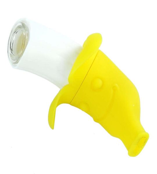 47039039 Banana Hand Pipe Burn Pipes Bongs Silicone Bong Bong Uso para Herb8971860