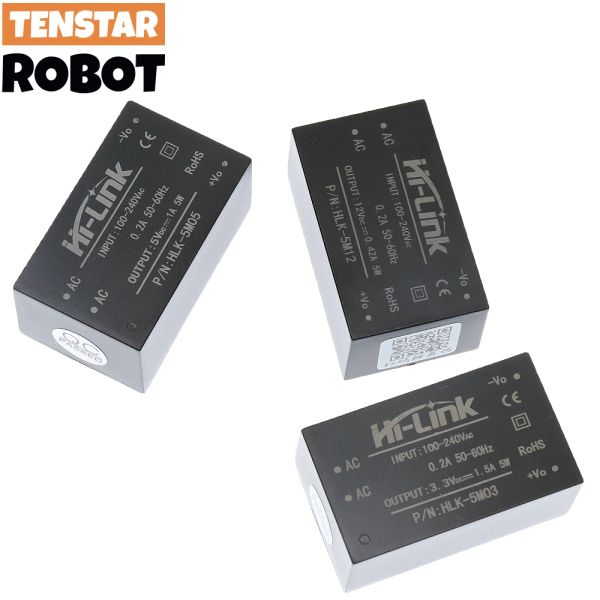 HLK-PM01 HLK-PM03 HLK-PM12 AC-DC 220V-5V/3.3V/12V Mini Güç Kaynak Modülü Akıllı Ev Anahtarı HLK-5M05 5M03 5M12