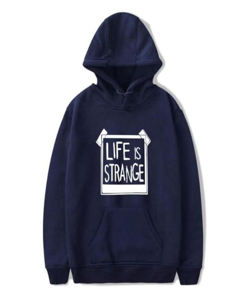 Game Life Is Strange Felpa con cappuccio con cappelli uomini donne whatf stampare divertente inverno la vita è strano caulfield pullover dhtopclothe1386744