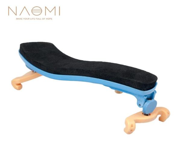 Naomi spalla Respuzzo regolabile 44 34 Violino Spalla Resto di plastica per 44 34 Accessori per violini blu violino New5474912