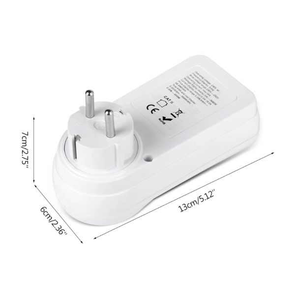 Stromverbrauchsmonitor digitaler Wattmeter-Leistungsmesser 110V-230V Energy Mete