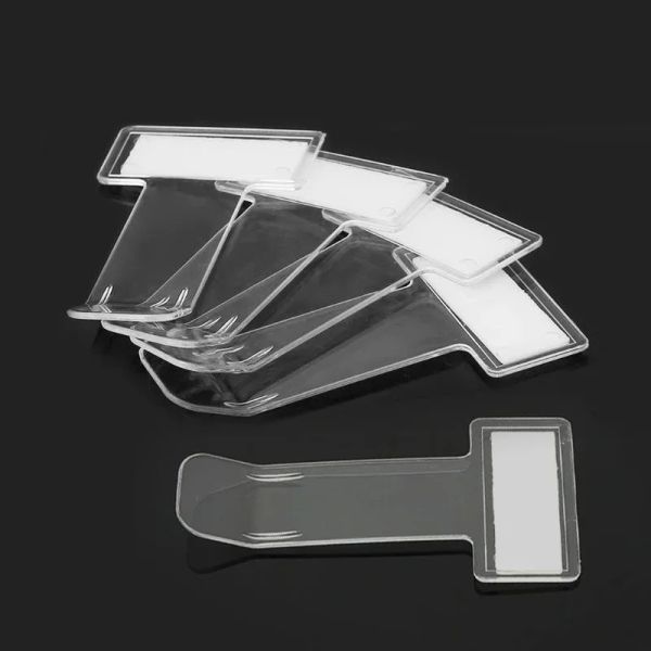 Auto Parktickethalter Clip Transparent T-förmiger Ordner Genehmigungsaufkleber Windschutzscheibe Paste Auto Kühlschrank Handy Note Mount Halter