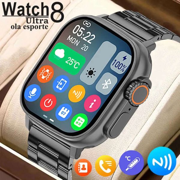 Смотреть 8 Ultra Smart Watch Comect Sport Sport Huaqiang North S8 New S9