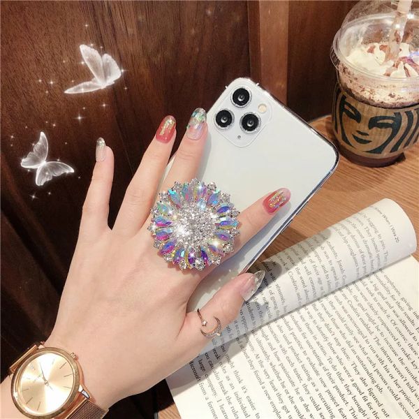Держатель Pop Grip Conepets Tok Phone Glifs Finger 3D Gemstone Небольшой вращающийся мобильный телефон кольцо настольный кронштейн