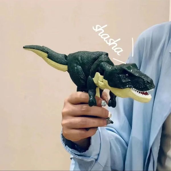 Nuovo Dinosauro Zaza Toy Children Creative Battery Battery Spring Swing Dinosaurs Dinosaurs Gifts Christmas per bambini