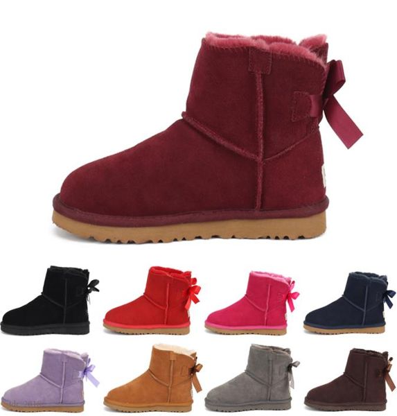 2020 Real Australia Topqualität Kid Boys Girls Kinder Baby warme Schneestiefel Teenager -Studenten Schneestiefel Chri2891966