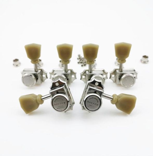 3R3L Locking String Vintage Deluxe E -Gitarrenmaschinen -Köpfe Tuner Nickel -Tuning -Pegs 1 Set8589468